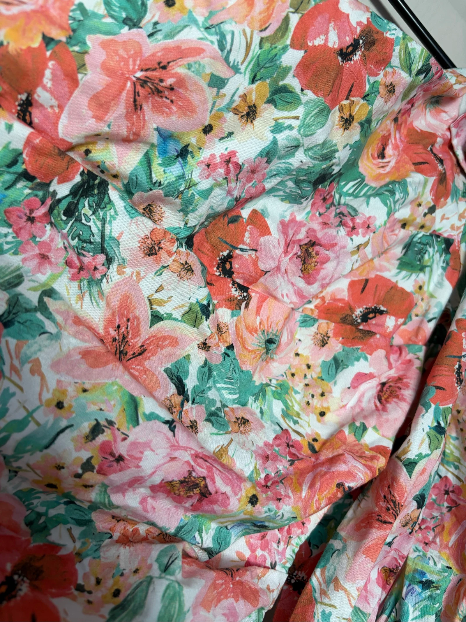 Vestido floral Zara - hombro descubierto - usado una vez – photo 4